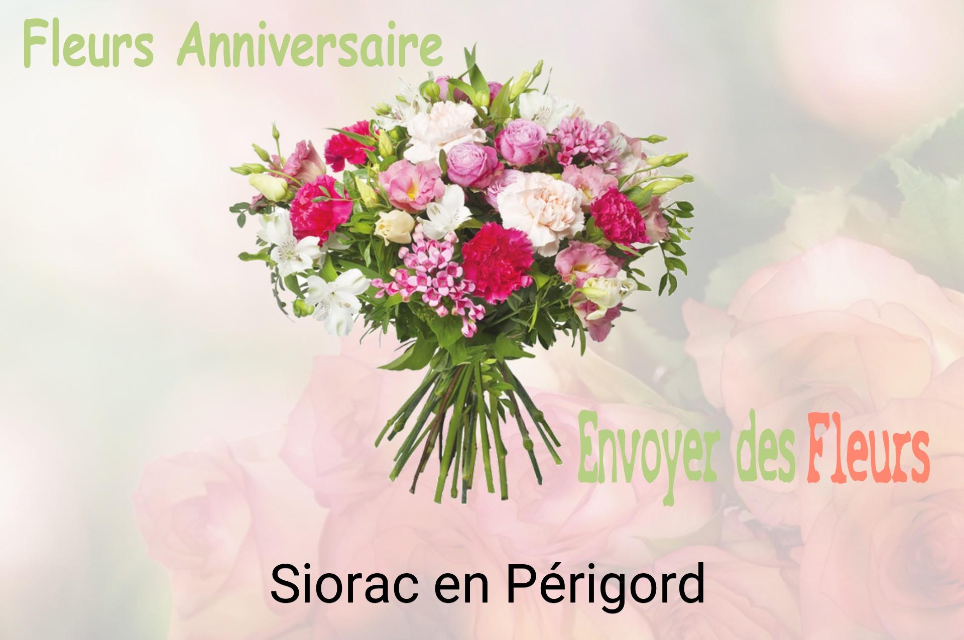 Bouquet de fleurs d’anniversaire livré à Siorac-en-Périgord